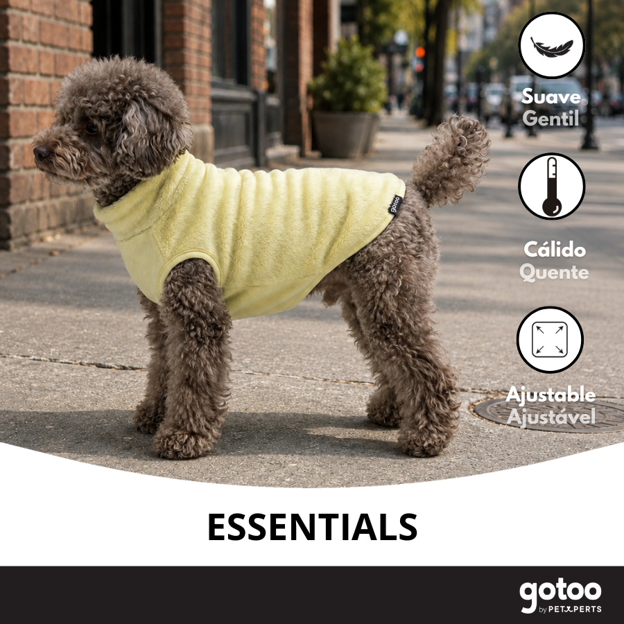 Gotoo Jersey Polar Amarillo para perros, , large Imagen numero 6
